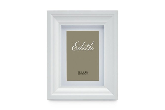 Изображение товара Фоторамка с паспарту Эдит 13х18 см универсальная дизайн надежная