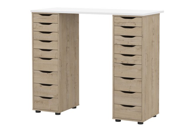 Изображение товара Письменный стол Alexys 140 с двумя тумбами для офиса и дома