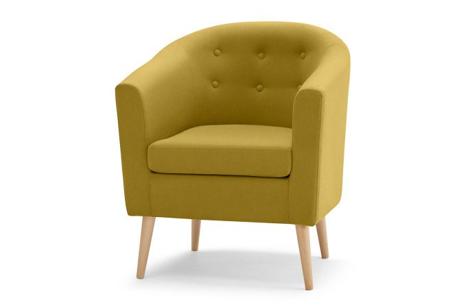 Изображение товара Кресло SCANDICA Джон из велюра 73х85х75 см максимальная нагрузка 90 кг