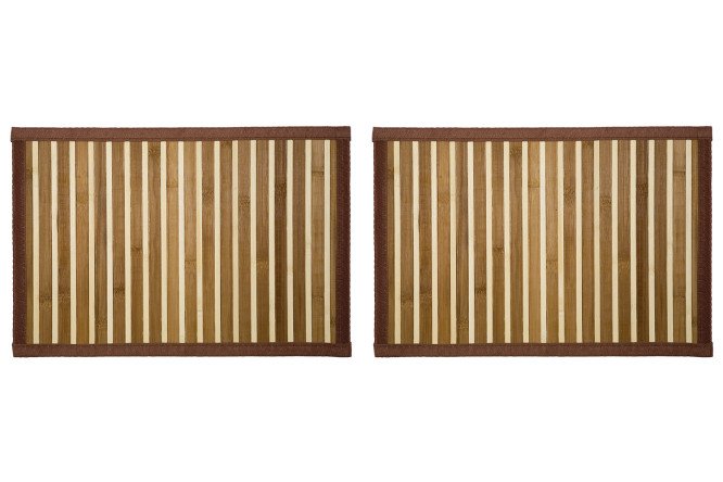 Изображение товара Набор салфеток Napa-221 сервировочные 45x0,06x30 см ПВХ бежево-коричневые