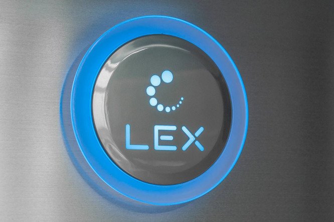 Холодильник LEX LCD505 BlID чёрная сталь