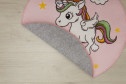 Коврик HOFF Unicorn 70х70 см