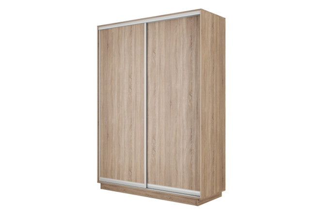Изображение товара Шкаф-купе 2-дверный Slide-2 v.2 120х240х45 см сонома серебро