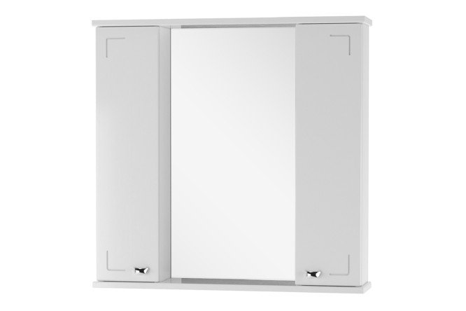 Изображение товара Шкаф-зеркало Айсберг Классик 70 ШЗ/12 DA1127HZ 71.6х70х15.4 см, Универсальный