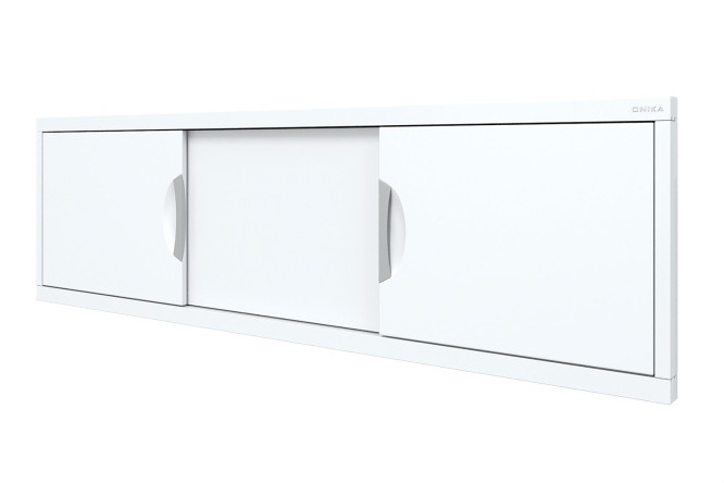 Изображение товара Экран под ванну ONIKA Лагуна 150 белый 149,5х49,5 см из МДФ для ванной комнаты