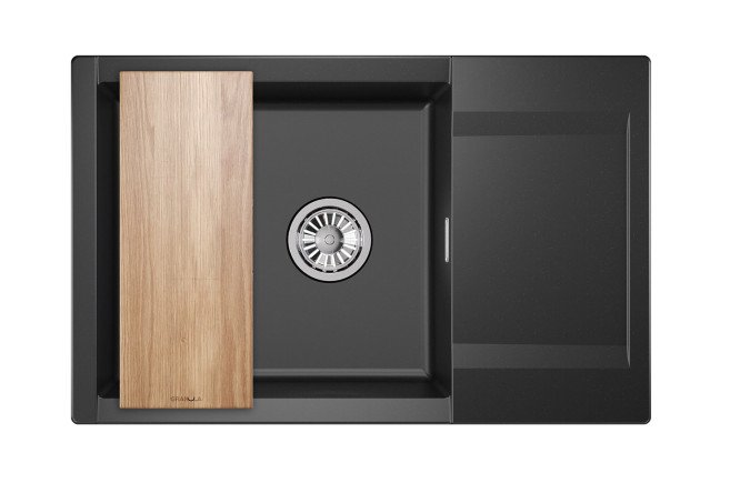 Изображение товара Мойка врезная GRANULA Estetica 7807 с крылом 78х50х22 см