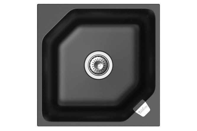 Изображение товара Врезная мойка RIVELATO Locus LS-50 из кварца 50х50х20 см