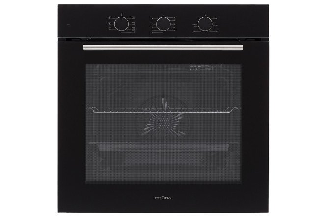 Изображение товара Электрический духовой шкаф KRONAsteel Element plus 60 BL KROE069, чёрный 59.5х59.5х56.7 см