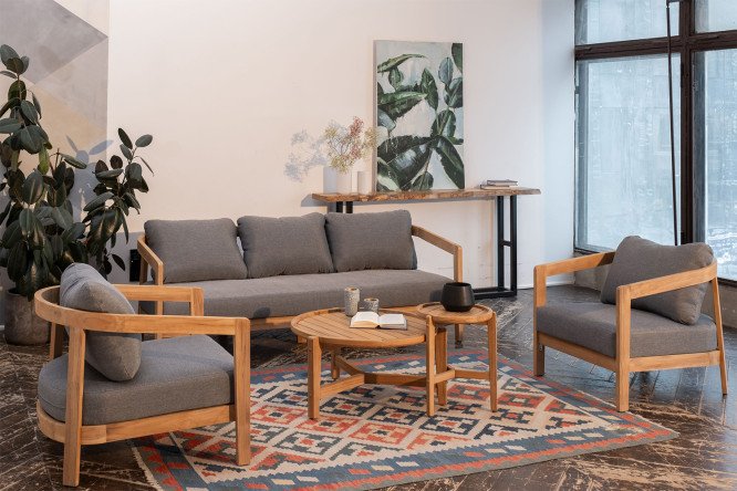 Изображение товара Диванная группа  Vento L, из тика