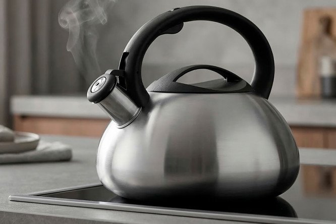 Чайник REGENT Inox Tea со свистком 3 л