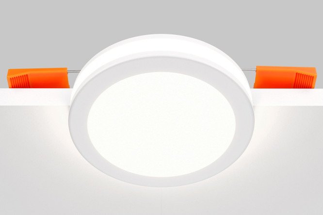 Светильник встраиваемый LED MAYTONI Downlight Phanton 8x3.2x8 см, LED
