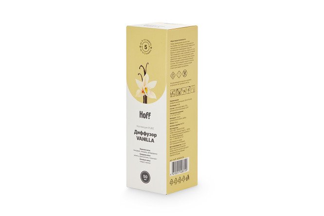 Изображение товара Ароматический диффузор Pure vanilla 50 мл для уютной атмосферы