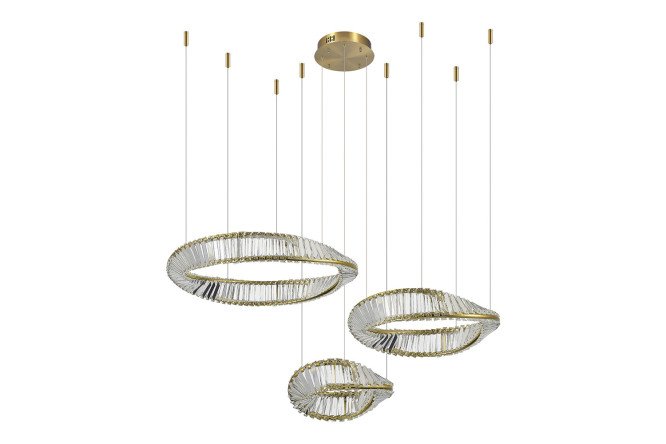 Изображение товара Подвесной светильник Ritorto LED 130 см для интерьера до 34 кв.м