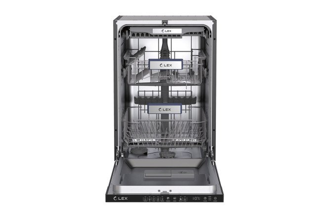 Изображение товара Посудомоечная машина LEX PM 4553N черный 44,8 см вместимость 11 комплектов