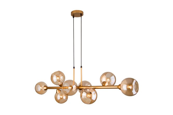 Изображение товара Подвесной светильник EUROSVET Roger 70113/8 для 21 кв.м., 109x88x33 см, патрон E14