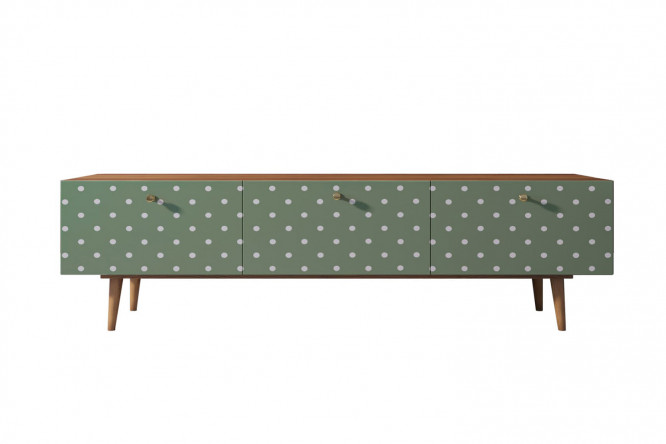 Изображение товара Тумба под TV Berber 180x50x45 см коричневая с максимальной нагрузкой 10 кг