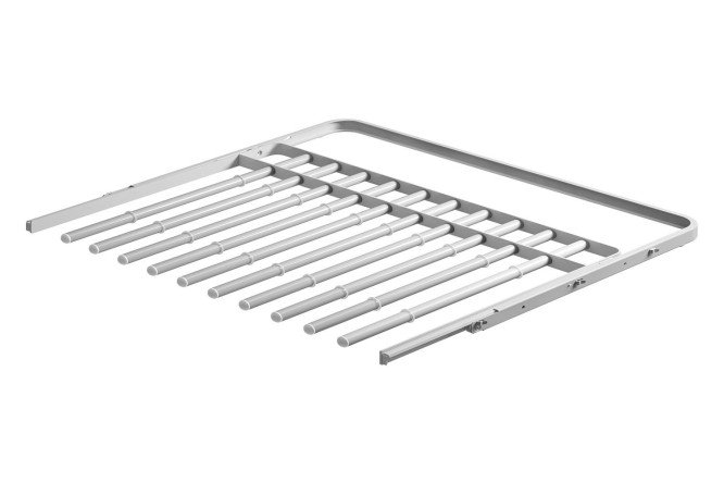 Изображение товара Брючница выдвижная GT с белым каркасом 59,5х2,5х42,7 см