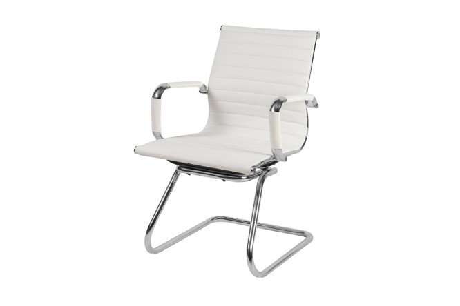 Изображение товара Офисный стул MF-6002V white с подлокотниками эргономичный