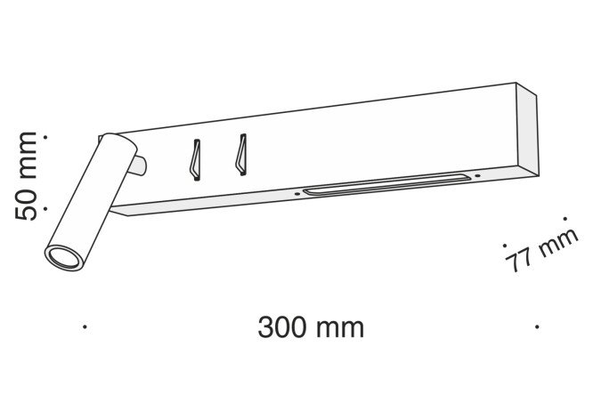 Бра LED MAYTONI Ceiling & Wall Comodo 5 кв.м, LED