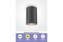 Светильник потолочный MAYTONI DECORATIVE LIGHTING Outdoor Bar Планка, 12 Вт, LED
