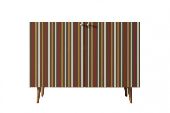 Изображение товара Комод Berber 120x90x45 см стильный мебель для хранения с принтом