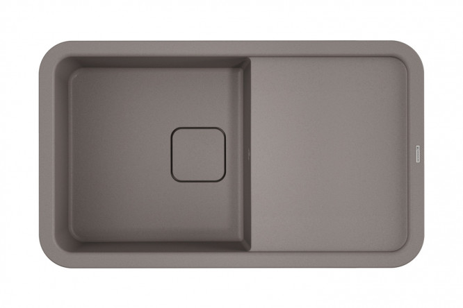 Изображение товара Мойка врезная с крылом OMOIKIRI Tasogare 86-GR 4993459, серый 86х51х19 см