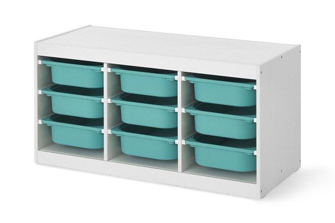 Изображение товара Стеллаж Макс с контейнерами для хранения и организации