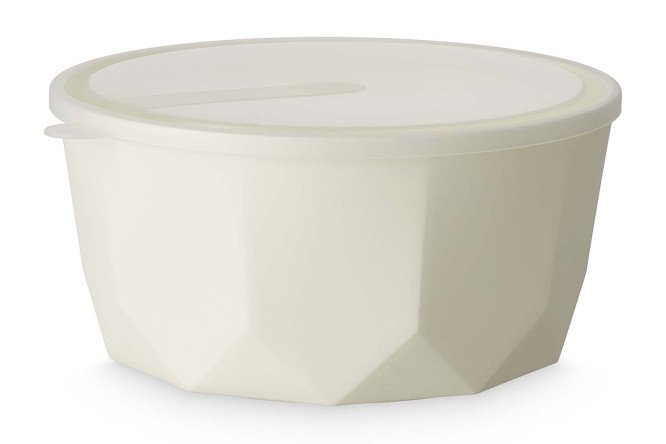 Изображение товара Салатник с крышкой HOFF Cream 19.5 х 8.8 х 18.2 см, 1700 мл