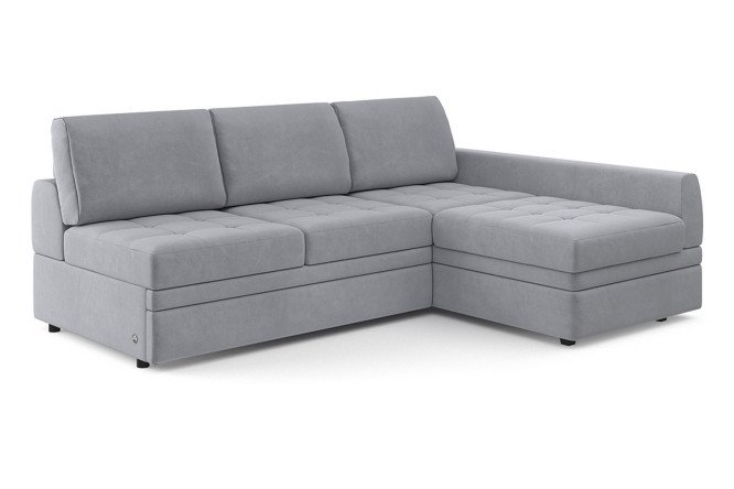 Изображение товара Угловой диван-кровать Бруно с правым углом и механизмом дельфин