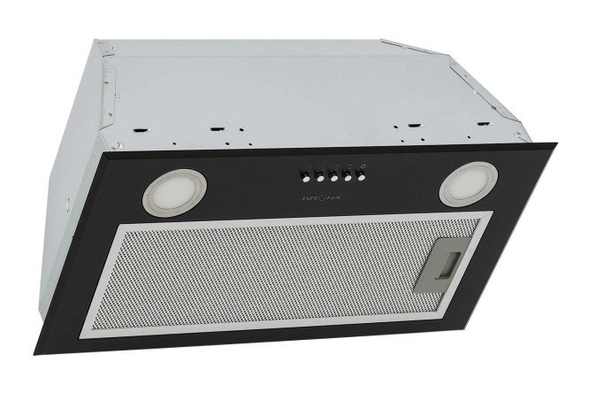 Изображение товара Вытяжка Asta KRHD288 600 черная для кухни с рециркуляцией 52.5х25.1 см