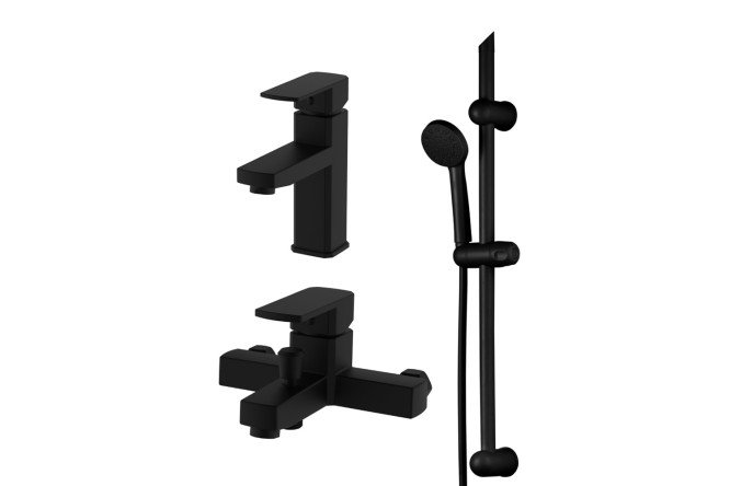 Изображение товара Набор смесителей ONELIFE P06-511b современный дизайн