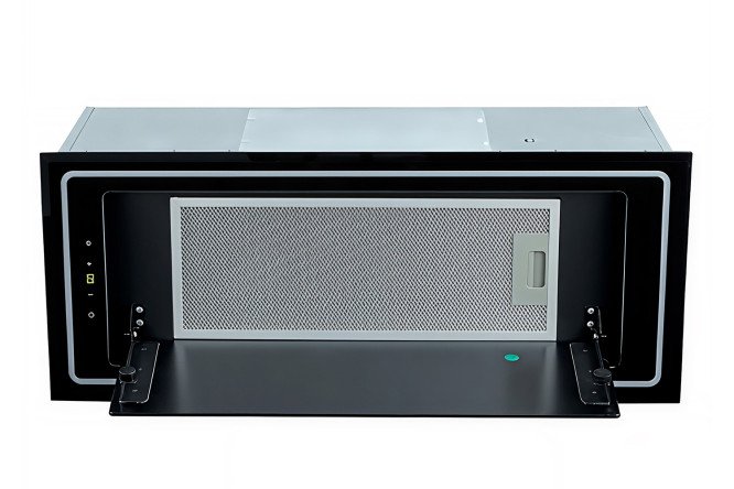 Изображение товара Вытяжка EXITEQ EX-1289 черная 72х29.6х27 см для кухни с рециркуляцией