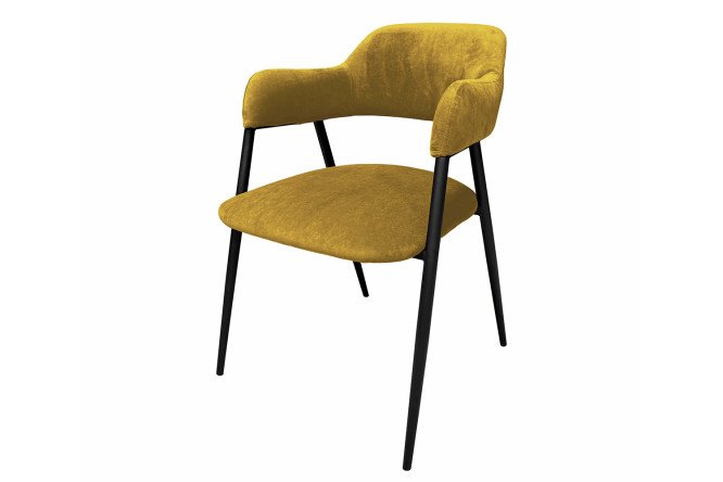 Изображение товара Стул Monako с подлокотниками 58.5х83х56 см современный дизайн и комфорт