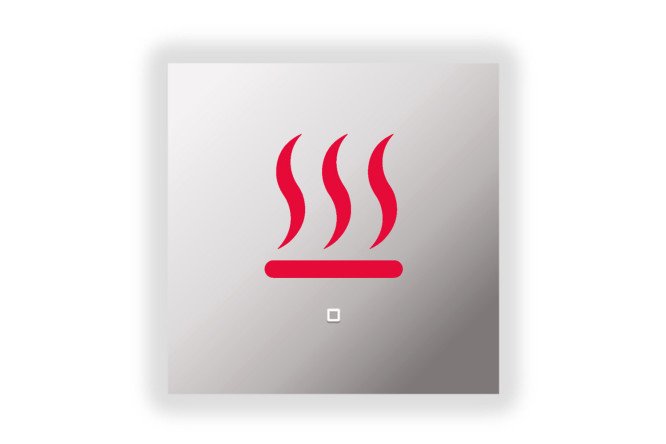 Изображение товара Зеркало с LED-подсветкой ALIAS Квартал q100100201 100х100х2 см