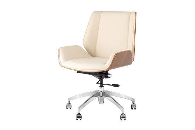 Изображение товара Офисное кресло Crown из искусственной кожи с механизмом качания