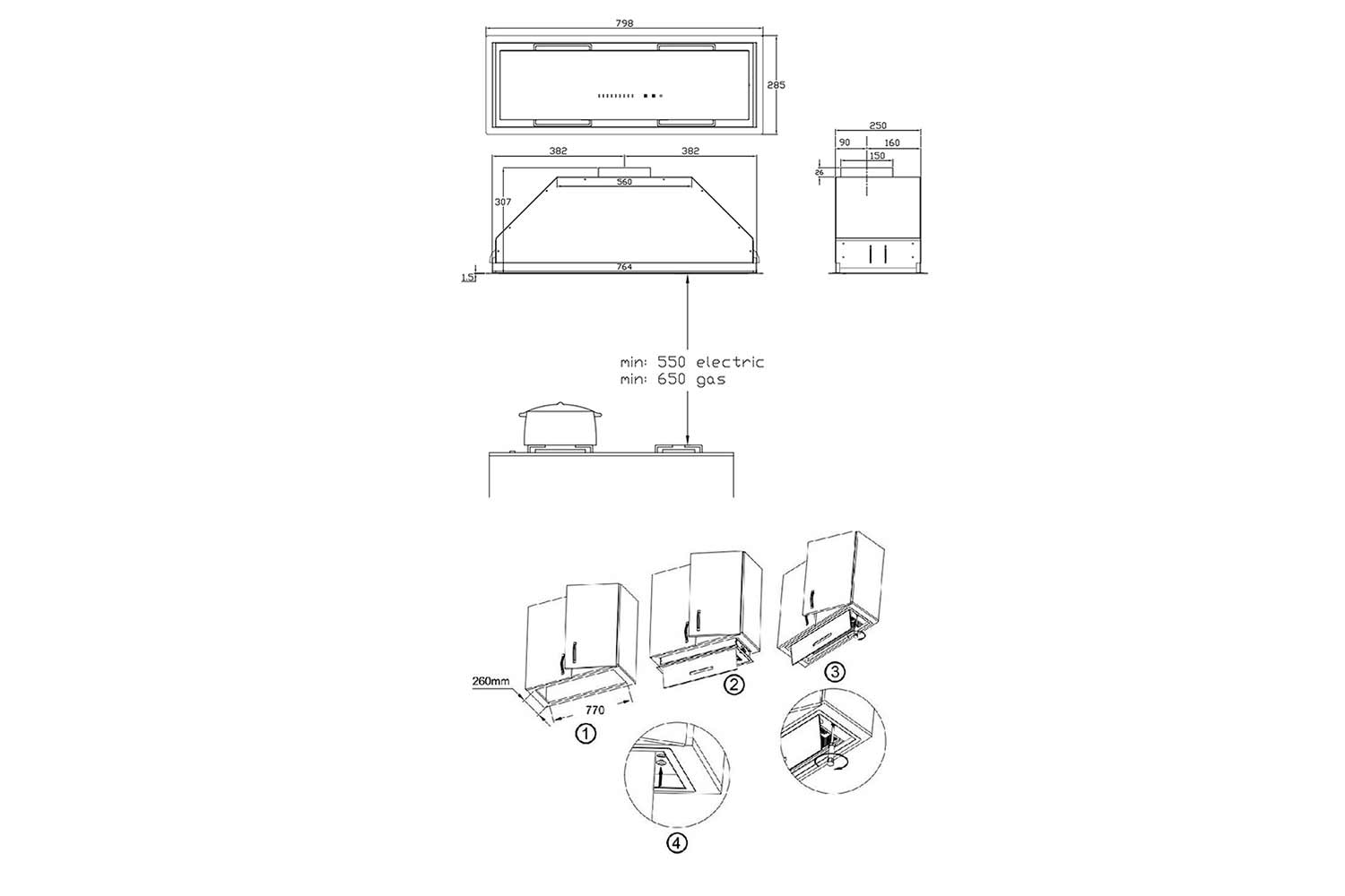 Вытяжка KHI 9997