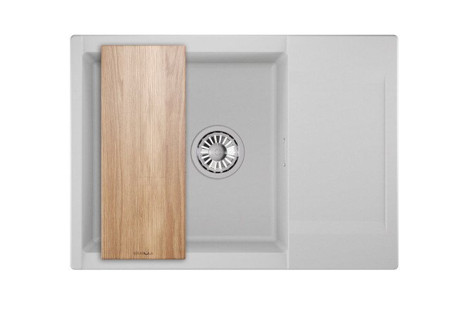 Изображение товара Мойка врезная GRANULA Estetica 7003 с крылом 70х50х22 см