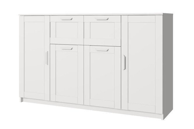 Изображение товара Тумба Скаген 4D2S белая современная мебель для хранения