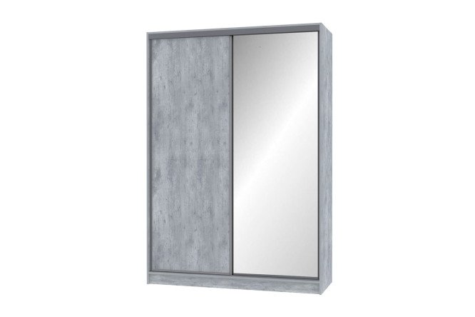 Изображение товара Шкаф-купе Home 160х229,5 см светлый Atelier с зеркалом