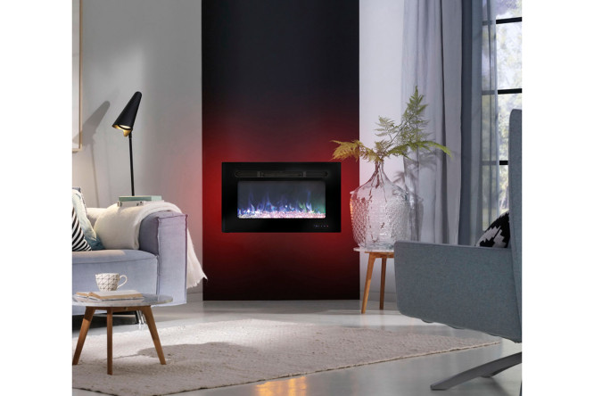 Электрокамин RealFlame ALPHA CRYSTAL (VV11) напольный