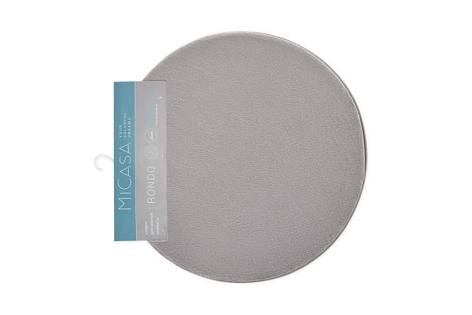 Изображение товара Коврик для ванной комнаты Rondo 80x80 см, Полиэстер