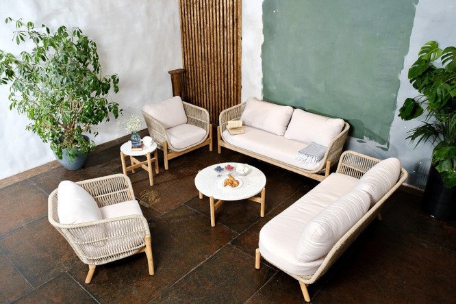 Изображение товара Диванная группа из тика  Talara XL