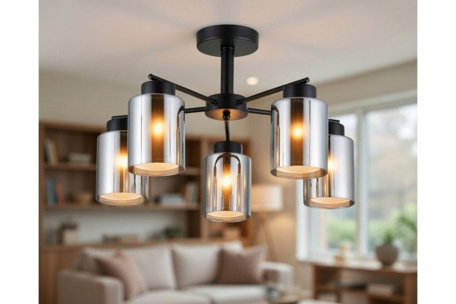 Люстра SCHAFFNER Festivo 20 кв.м., 52x30x52 см, E27