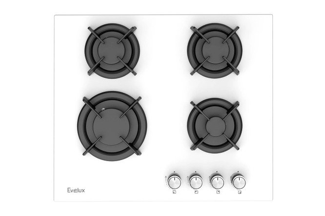 Изображение товара Газовая панель EVELUX Heg 605 WG 60 см с 4 зонами нагрева