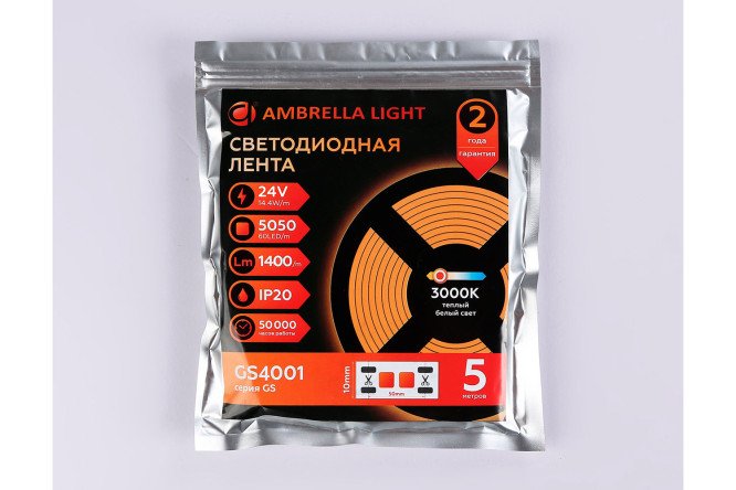 Светодиодная лента AMBRELLA LIGHT Illumination GS4001 500 см