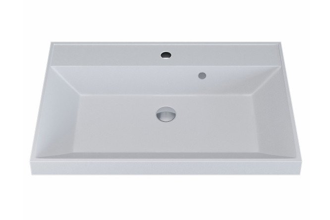 Изображение товара Раковина для ванной Classic Quartz полувстраиваемая 70х15х45 см жасмин