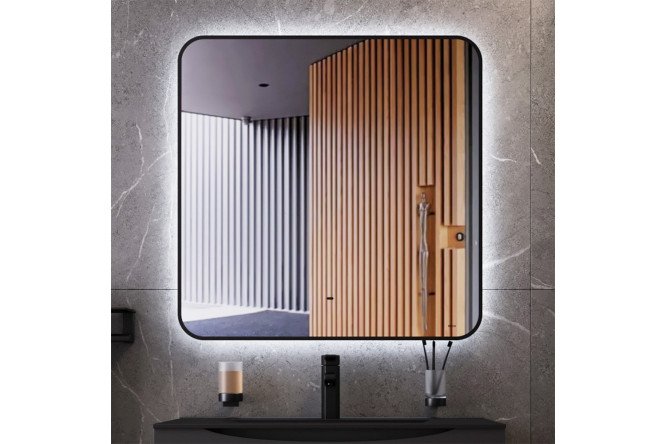 Фото 8 Зеркало с LED-подсветкой BOND Лофт M35ZE-8080 80х80 см