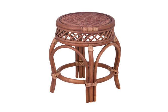 Изображение товара Банкетка 12/16 миндаль матовая из натурального ротанга