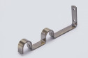 Карниз двухрядный телескопический MICASA Шар-3 120-210 см