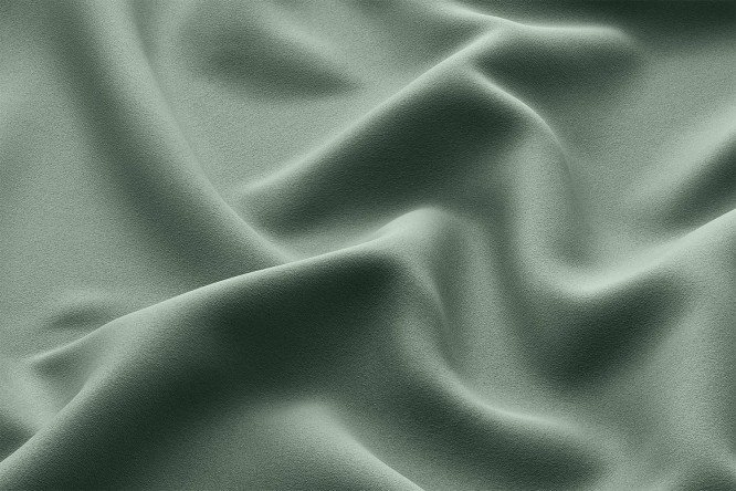 Фото 7 Штора HOFF Гуашь 145х300 см, 1 шт., цвет серо-зелёный